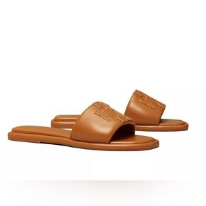 Tory Burch Double T Sport Slide Sandals